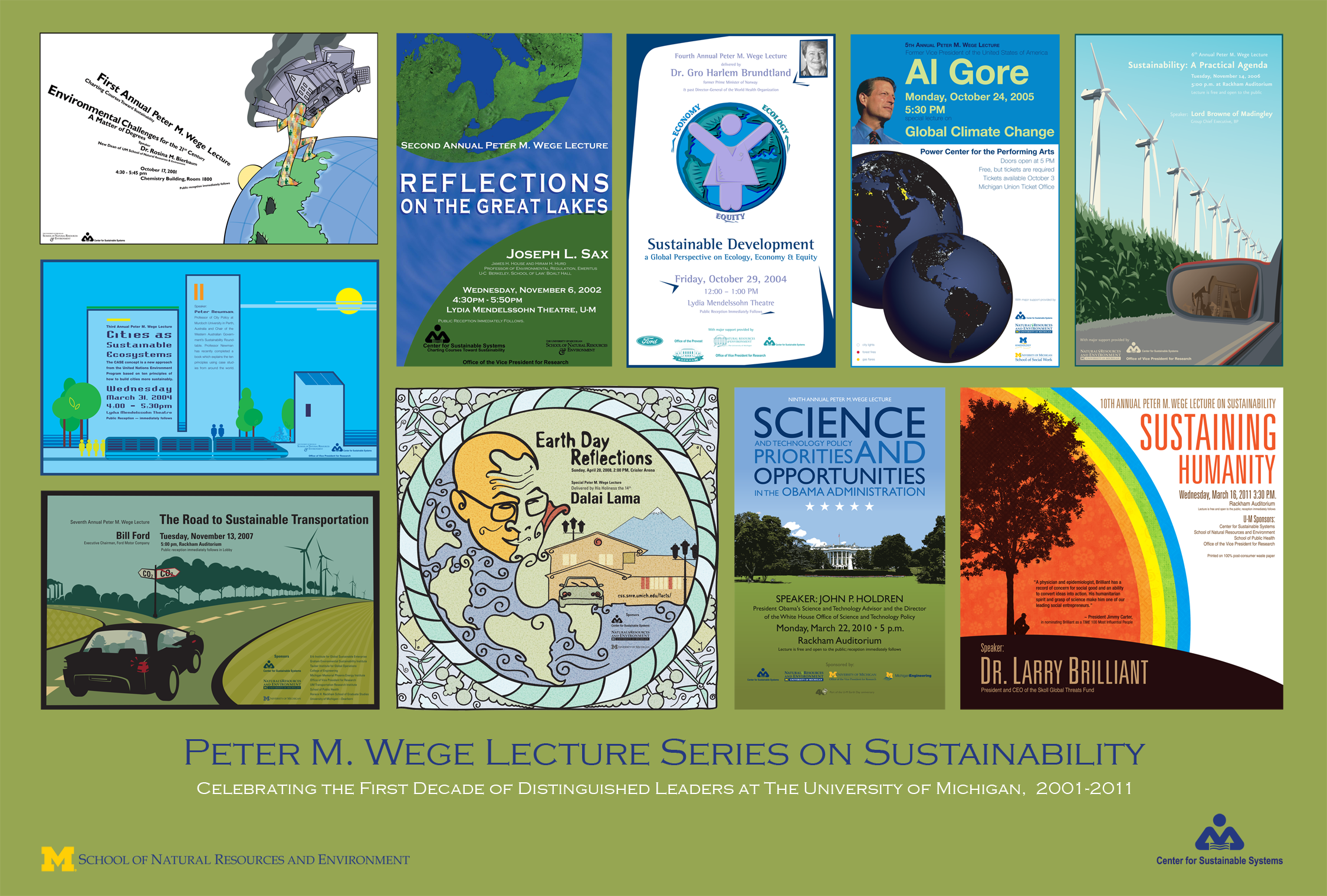 Wege Lecture poster collection