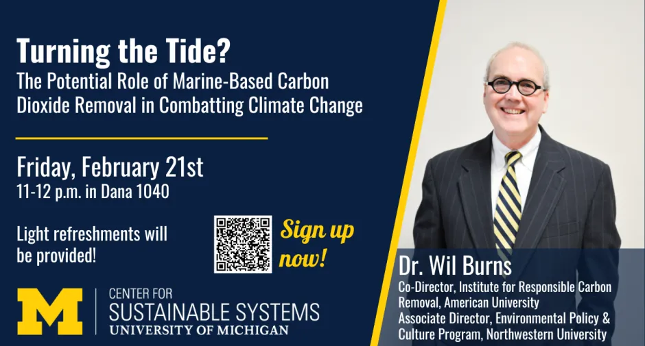 Dr. Wil Burns Seminar Graphic