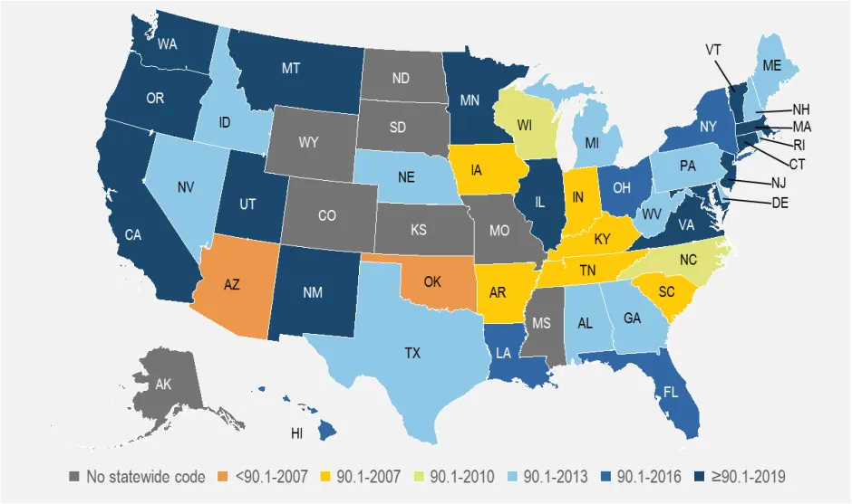 Commercial Building Code Relative to ASHRAE, 2024.