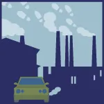 illustrated icon for carbon footprint factsheet